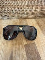 Dsquared² Designer Sonnenbrill Schwarz Gold
