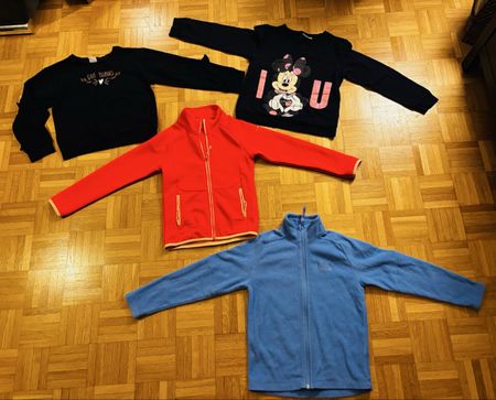 Mädchen Kleiderpaket Grösse 122/128 Marken Jacken HH