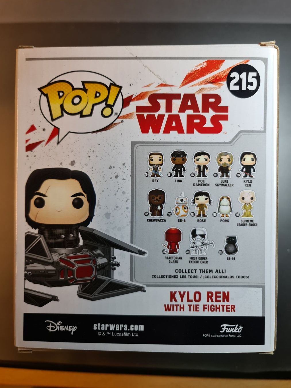 Funko Statuette: Funko Pop Kylo Red with Tie Fighter 215 – Nuovo e nell'imballaggio originale da Elsau venduto da oli_2tdc 2