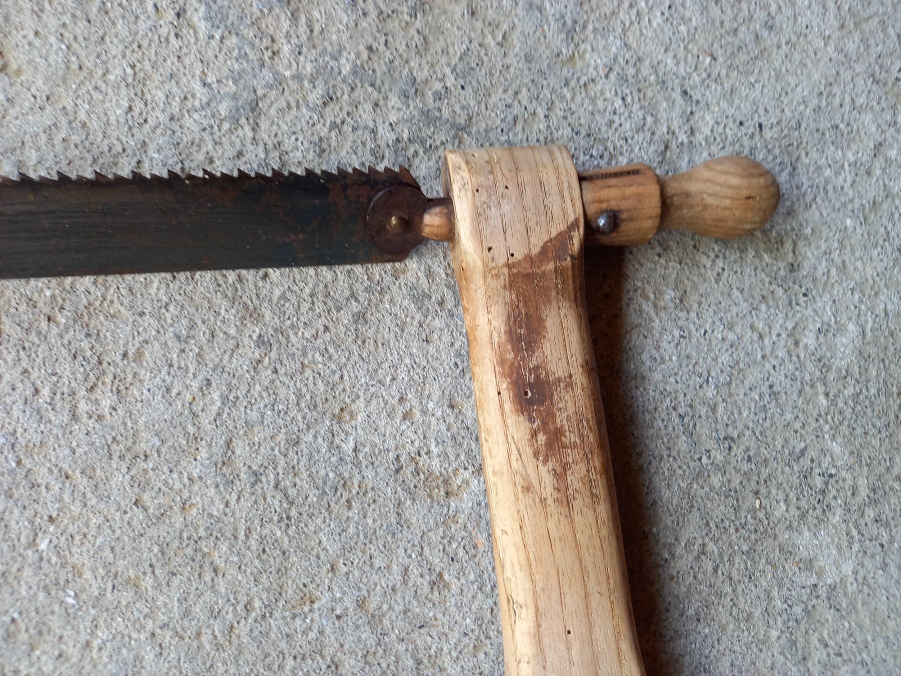Seghe: Schöne Holz-SÄGE,  alt – Usato da Marbach LU venduto da Ilrebo 6