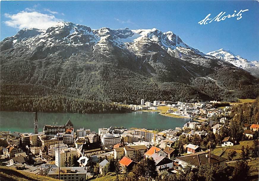 Ansichtskarten: GR - St. Moritz – Gebraucht aus Ottikon b.Kemptth. von Neptun1974