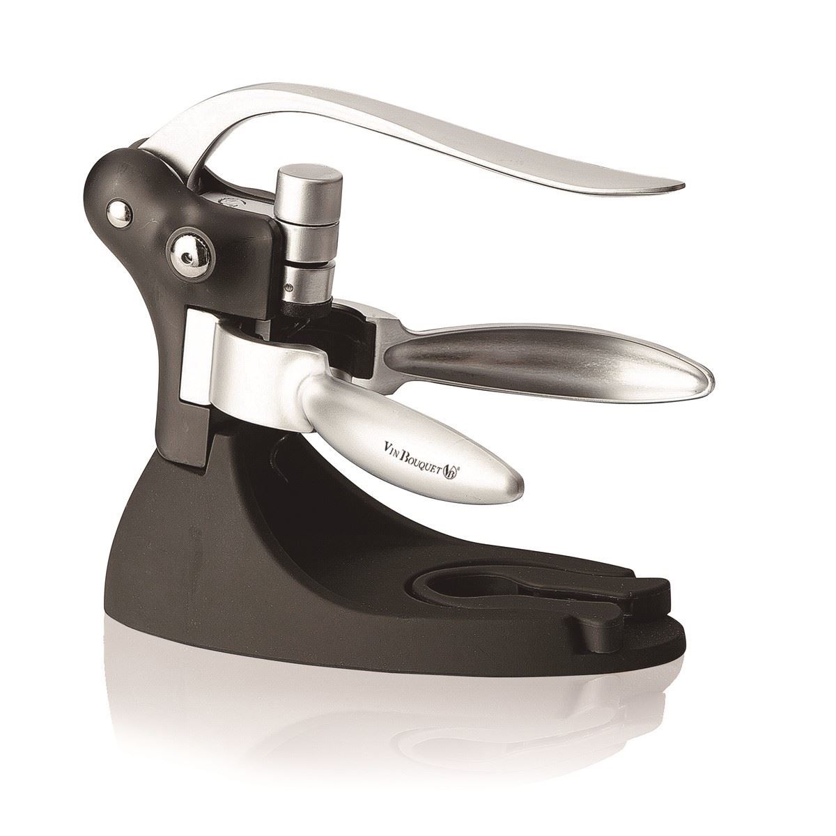 Apribottiglie & Tappi per chiusura: VinBouquet, Hebel-Korkenzieher -H-, Set – Nuovo e nell'imballaggio originale da Wettingen venduto da kochshop 1