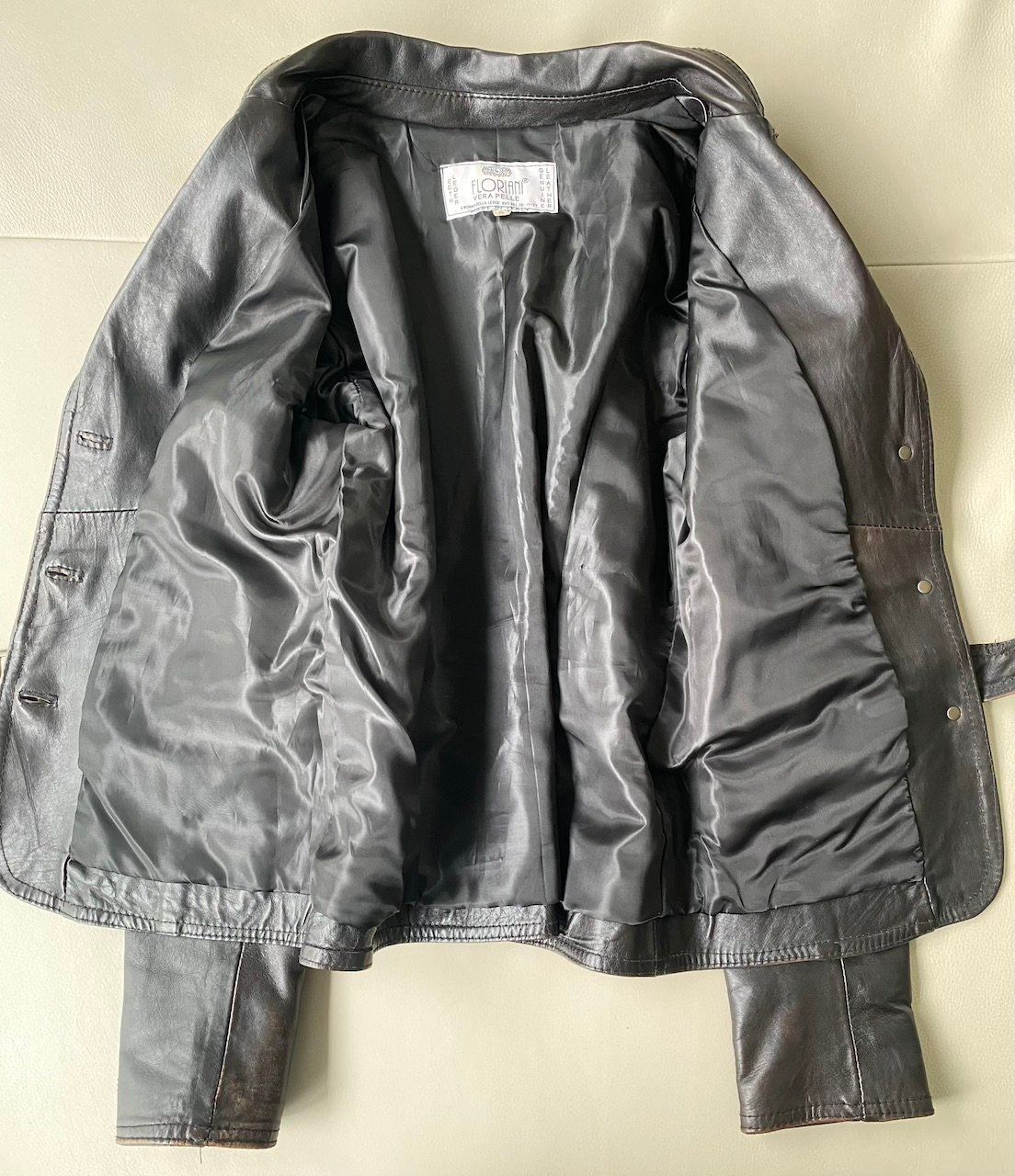 Jacken: Damenlederjacke - von Floriani - Lederjacke – Gebraucht aus Ried-Brig von Challi 4