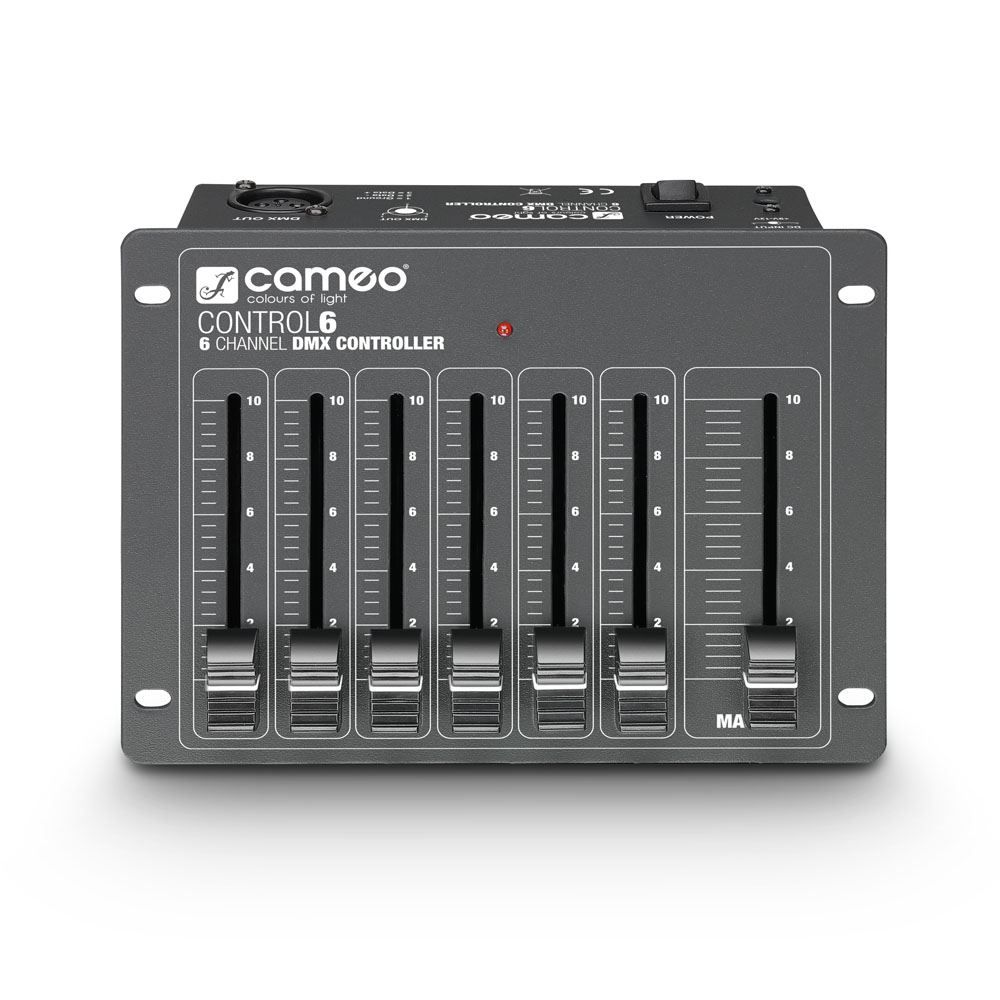 Illuminazione & Effetti luce: Cameo CONTROL 6 - 6-Kanal DMX-Controller – Nuovo e nell'imballaggio originale da Däniken SO venduto da Profog1 2