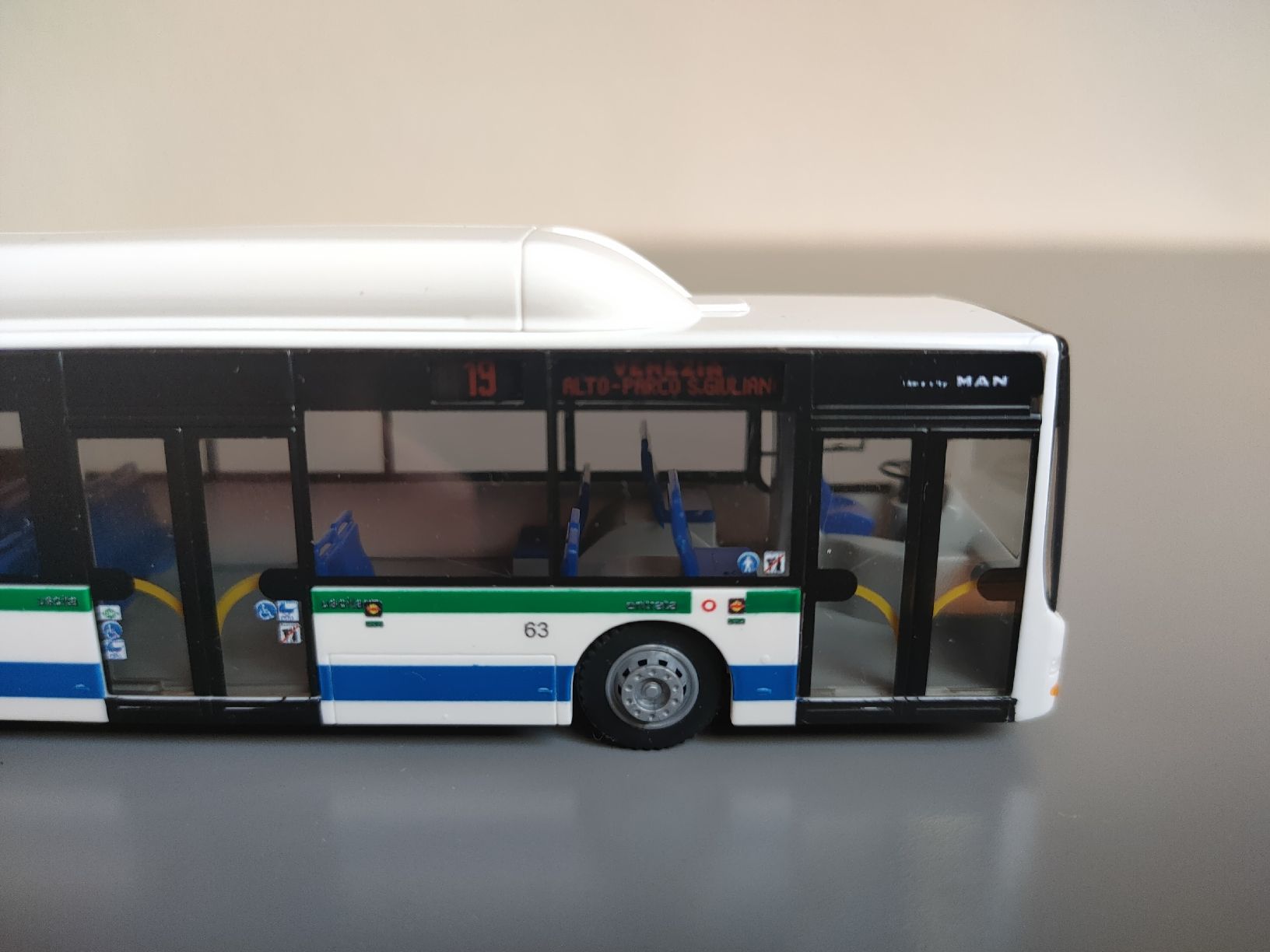 Rietze Modellini d'auto: Rietze MAN Gasbus – Usato da Burgdorf venduto da bri5 8