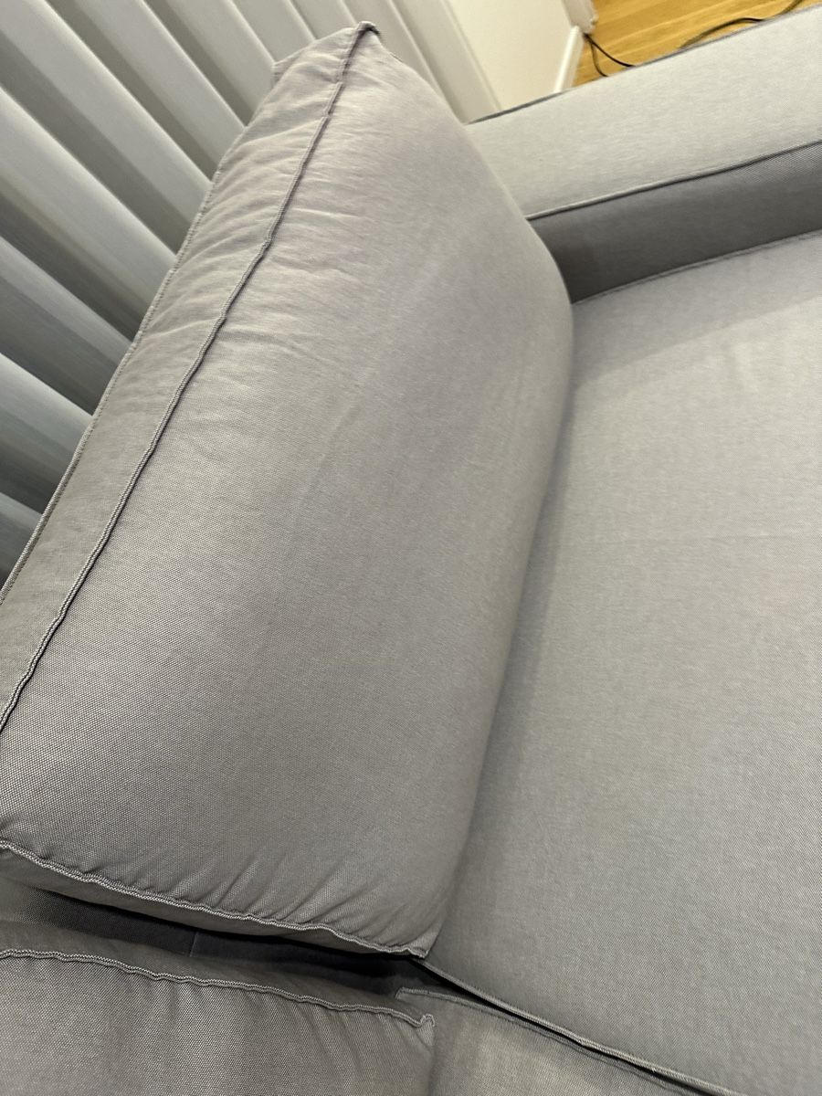 Divani: Ikea Sofa mit Sitzhocker - Grau – Usato da Dietikon venduto da Stale1987 7