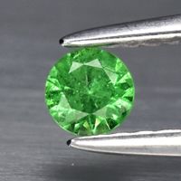 1.7 - 1.8 mm Natur Tsavorit Edelstein aus Tansania echt grün