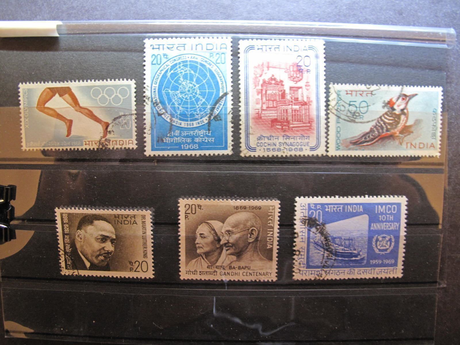 Tutti i francobolli: India 1968 / 69 Olympiade Mexico/IMCO – Usato da Wil SG venduto da fva01 1