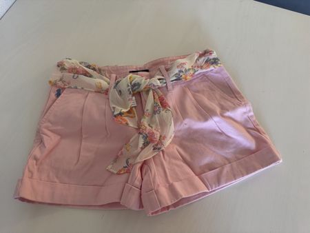 Süsse Ralph Lauren Short rosa mit Bindegürtel Gr. 14 (XS)