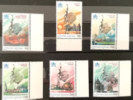 1997 Vatikan Weltreisen von Johannes Paul II Satz **