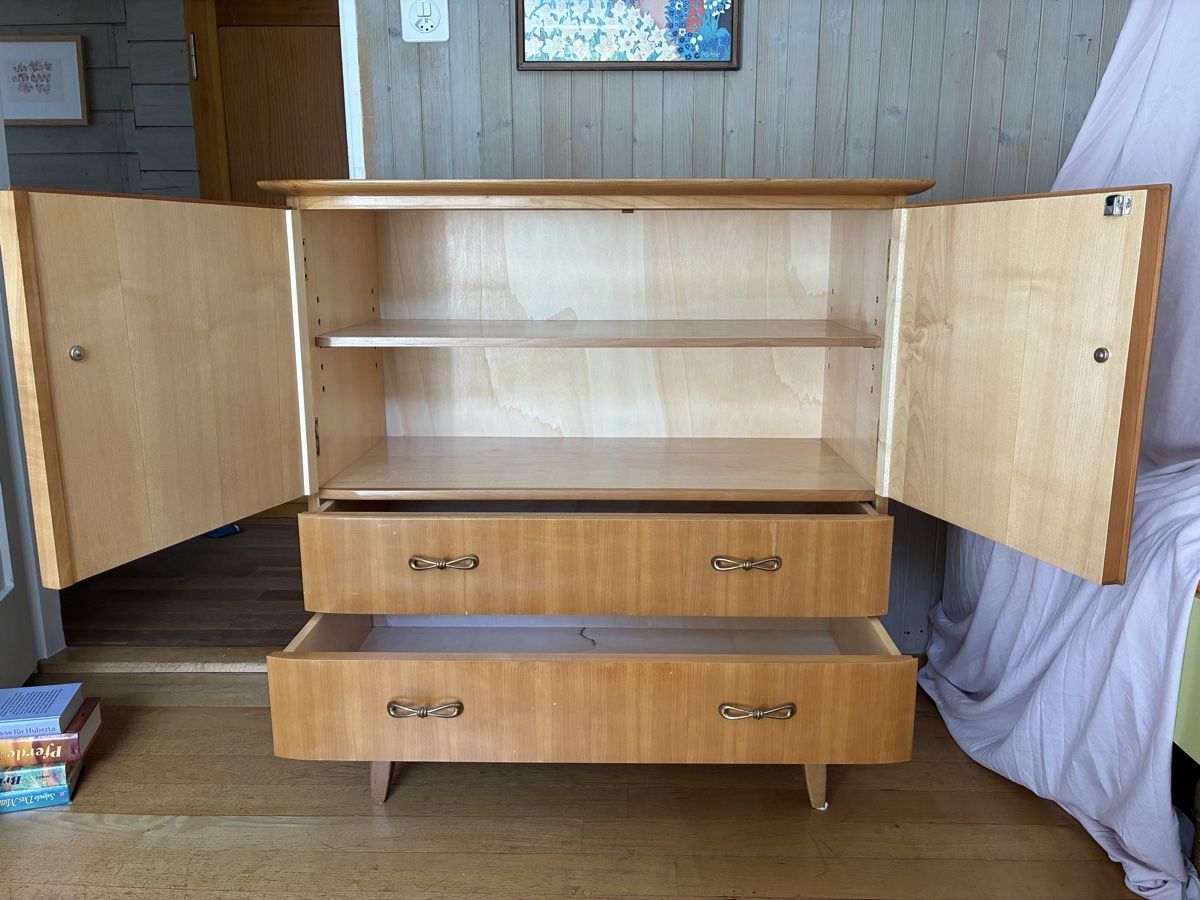 Kommoden: Holzkommode mit zwei Schubladen gebraucht – Gebraucht aus Bern von Jenga22 1