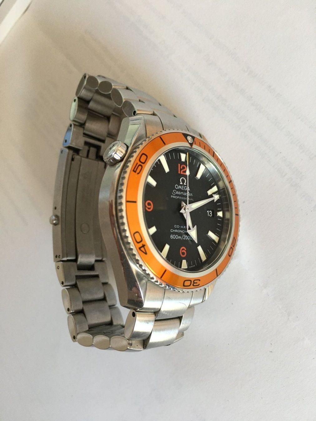 Omega Orologi: Omega Seamaster Planet Ocean 600m – Usato da Lugnorre venduto da Vincent023