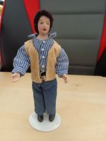 Biegepuppe Mann für das Puppenhaus 15 cm