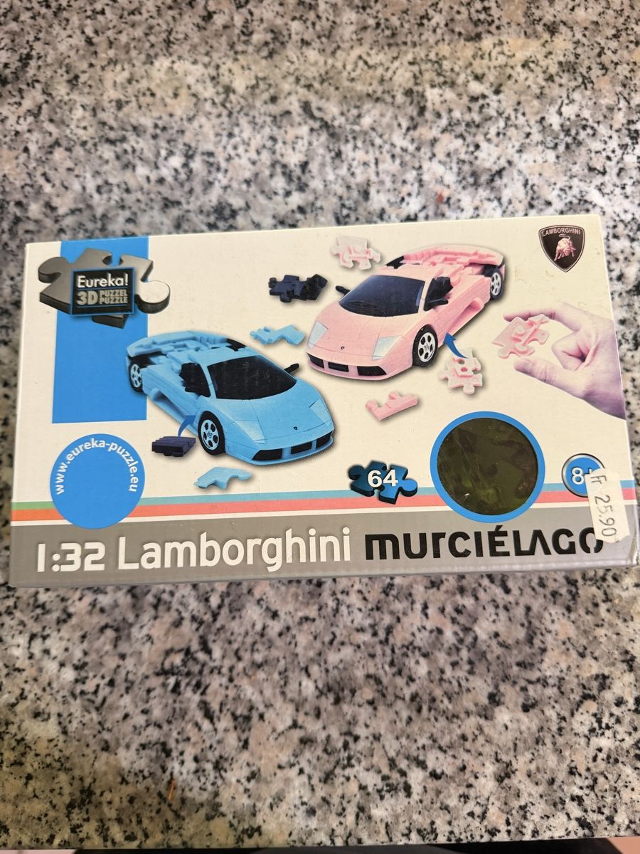 Lamborghini Modellini d'auto: Maquette Lamborghini neuf – Nuovo e nell'imballaggio originale da Clèbes (Nendaz) venduto da SprintMountain