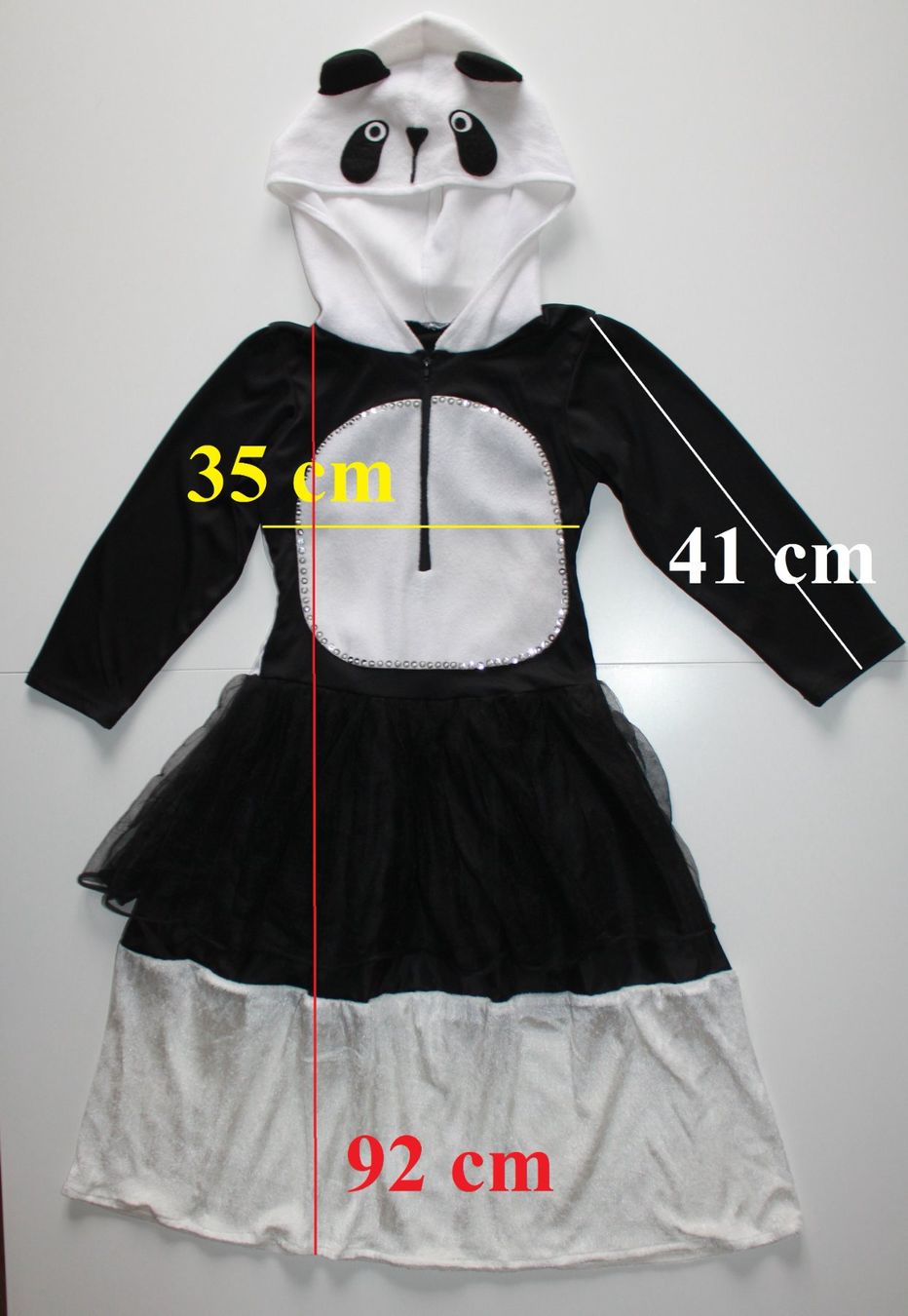 Costumi: Costume Panda / Kostüm Panda   t. 7 - 8 ans – Usato da Peseux venduto da CoolShoping 1