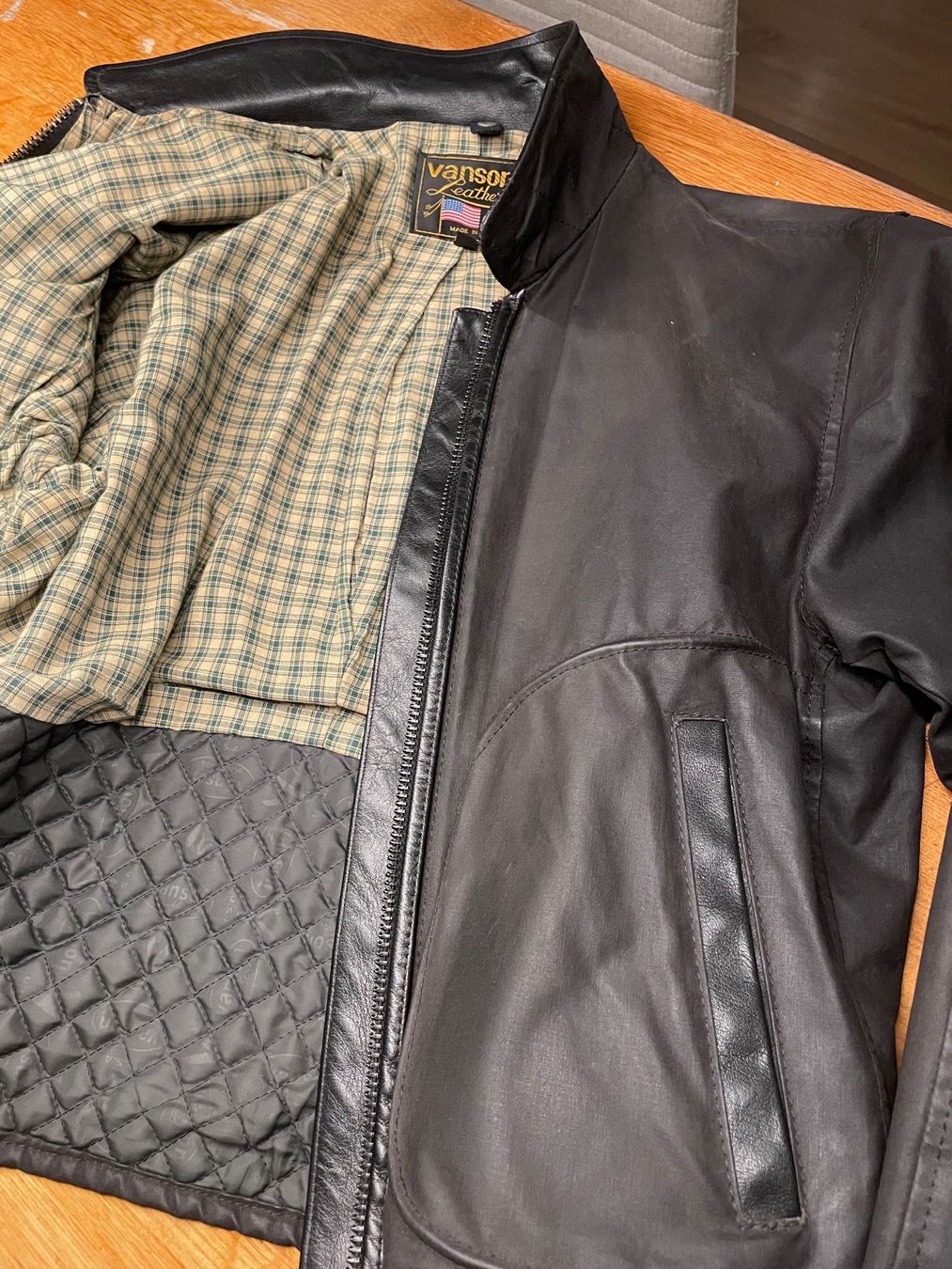 Vanson Leathers Jacken: VANSON - Coffee Racer Jacket (waxed) – Gebraucht aus Stein am Rhein von Moverlander 2