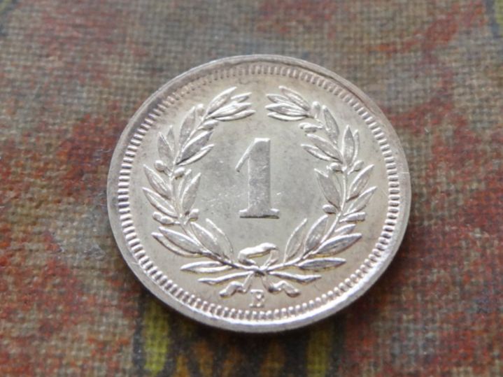 Tutti le monete: 1 Rp. 1936  (B) – Usato da Romanel-sur-Lausanne venduto da Swift13 1