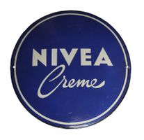 Nivea Creme Emailschild Megaschild Werbeschild