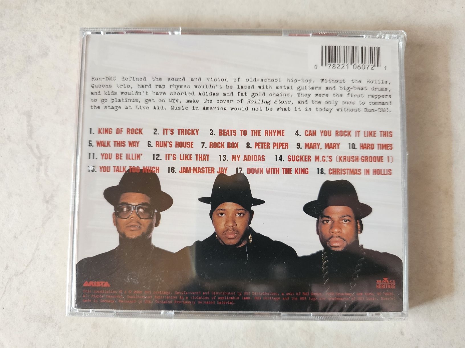 CD: Run-DMC  -  Greatest Hits  /  Fabrikneu – Nuovo e nell'imballaggio originale da Schneisingen venduto da backstore24 1