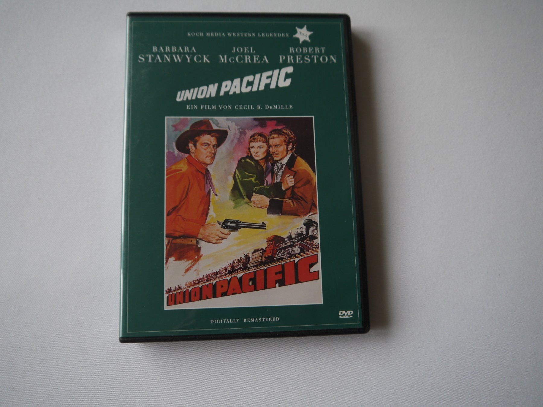 Alle DVDs: UNION PACIFIC - Joel McCrea/Barbara Stanwyck – Gebraucht aus Hagendorn von Blaf