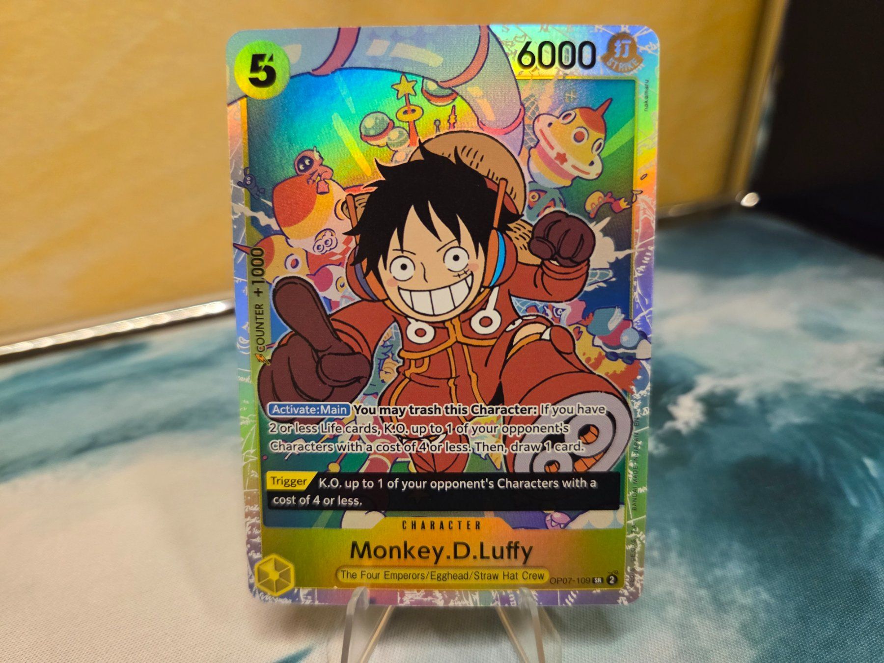 Bandai Carte collezionabili: One Piece | Monkey.D Luffy SR – Usato da Lugano venduto da Doppia_B