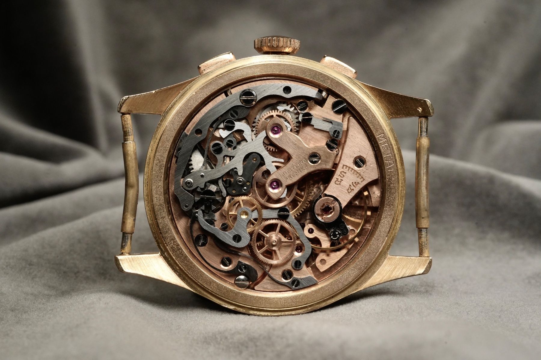 Breitling Orologi: Breitling Premier Arbitro Ref. 781 Original 1954 18k Pink – Usato da Morcote venduto da chronoservice 4