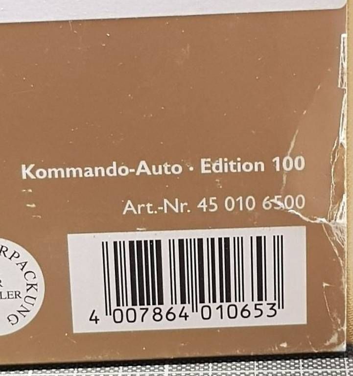 Modellini d'auto: Schuco commando 2000,jubil.ausgabe 64/500 – Nuovo e nell'imballaggio originale da Riehen venduto da harald13 1