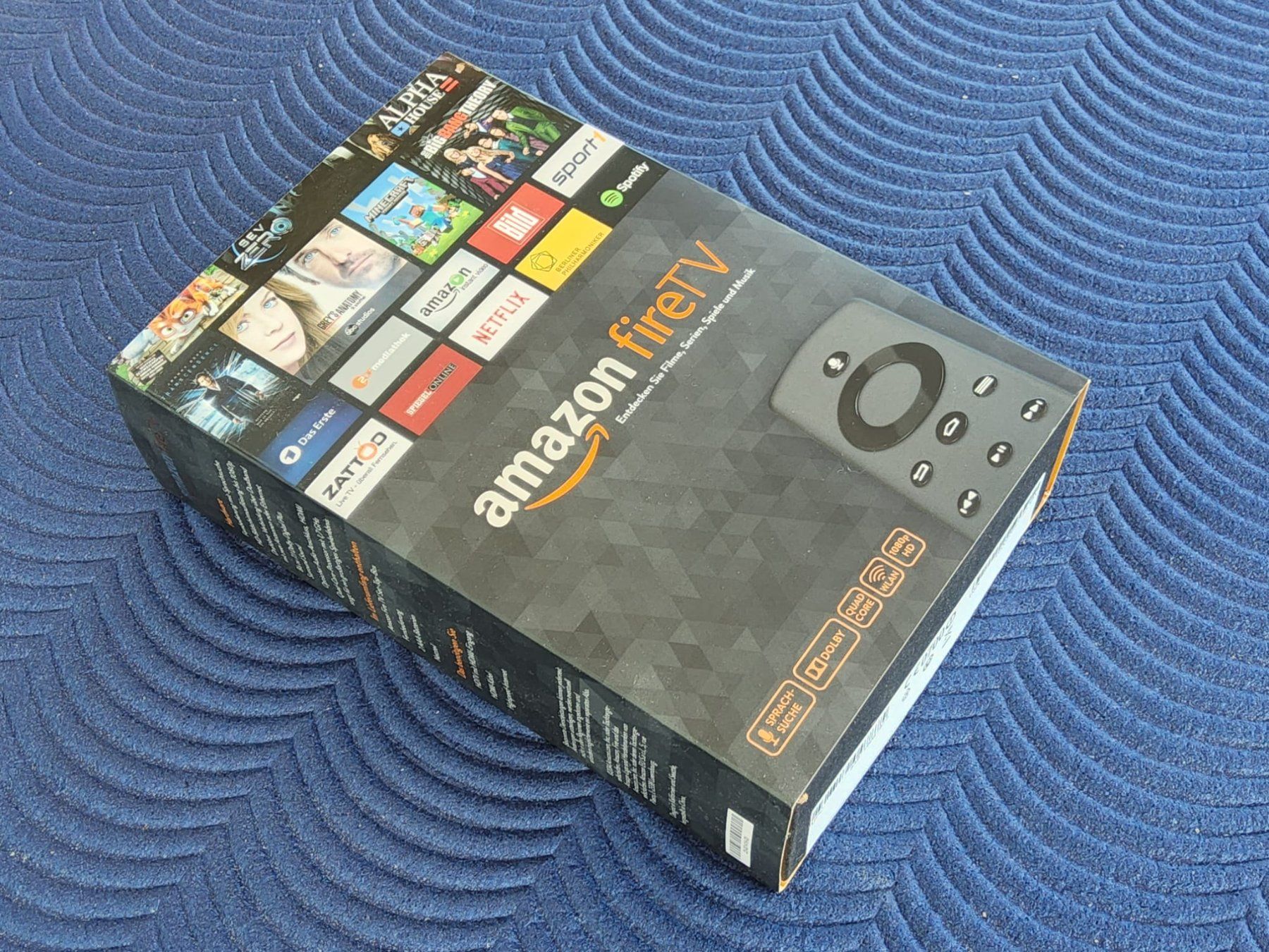 Amazon Lettore multimediale & Streamer: A) Amazon Fire tv Box NEU! – Nuovo e nell'imballaggio originale da Suberg venduto da Lovelyfashion