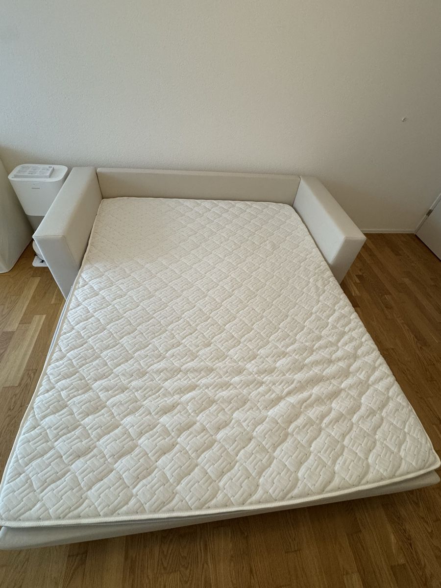 Divani: Schlafsofa LATINA Basic, Cremé, 193cm breit, Top Zustand! – Usato da Horw venduto da mirma 5
