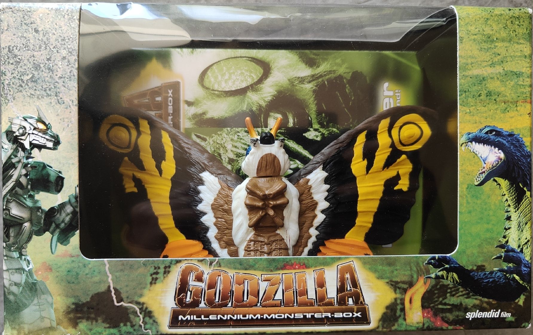 Tutti i DVDs: Godzilla Millennium Monster Box 7 DVDs inkl. Mothra Figur – Usato da Trachslau venduto da fusake.ch