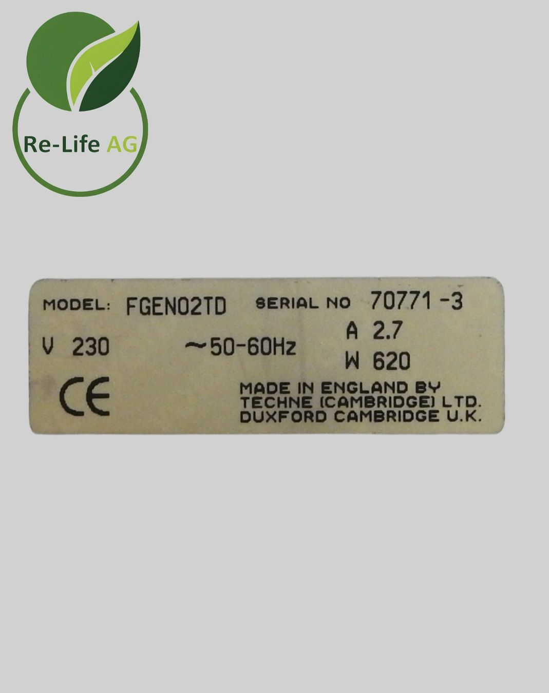 Tutte le macchine: Techne Genius FGENO2TD Thermocycler – Usato da Reinach BL venduto da Re-LifeAG_Labor 7