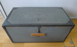 Schweizer Armee, Original Feldwebel-Kiste Stabkp.Ter.Bat.157