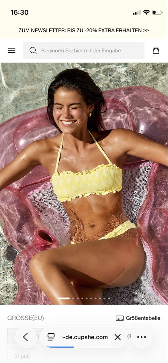 Costumi da bagno & Bikini: Bikini von cupshe – Nuovo e nell'imballaggio originale da Winterthur venduto da Schnettli 1