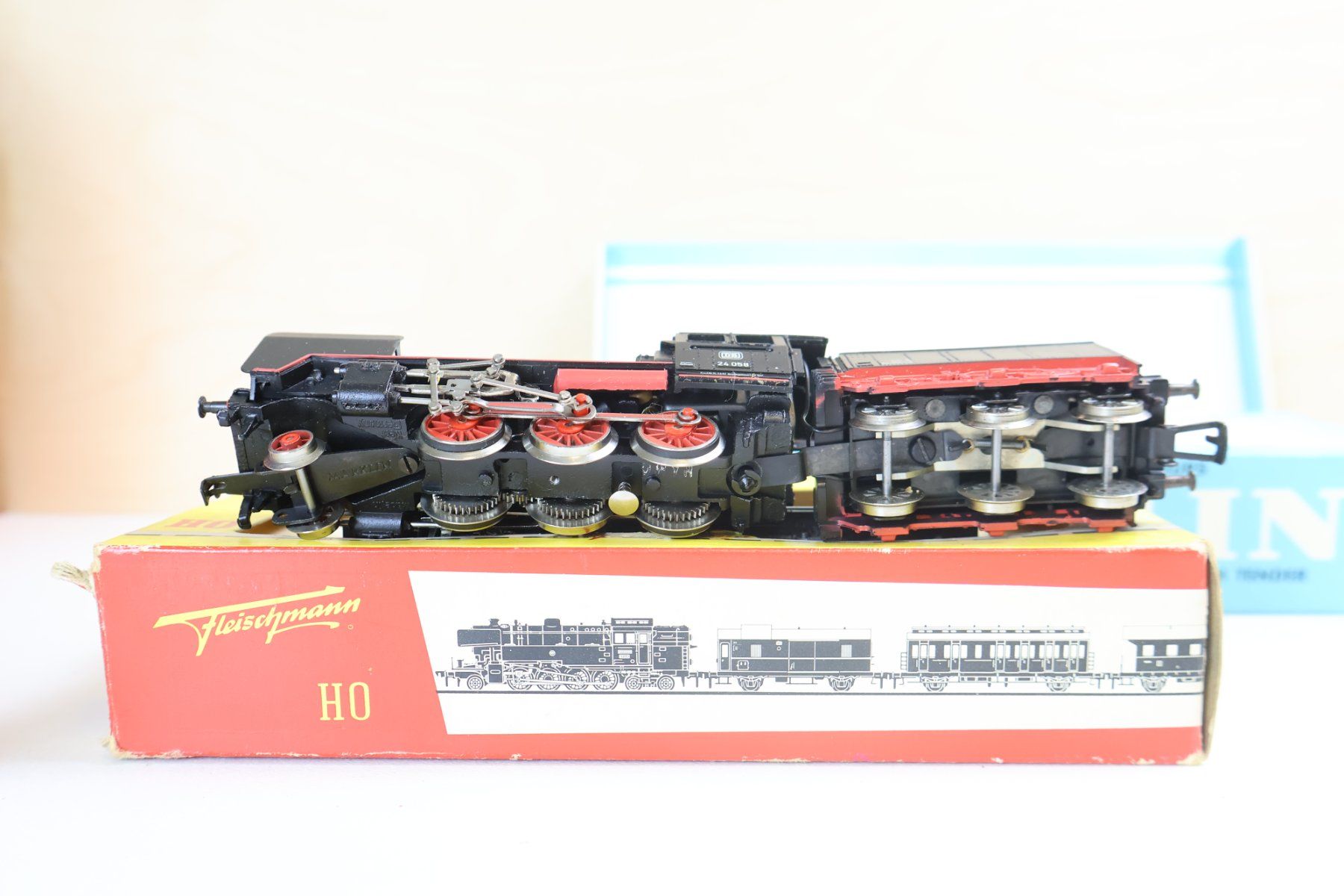 Fleischmann Modellini di ferrovie: Fleischmann/Hamo 2 x Dampflok/Rangierlok - DC H0 Doppelpack – Usato da Winterthur venduto da Monstera 5