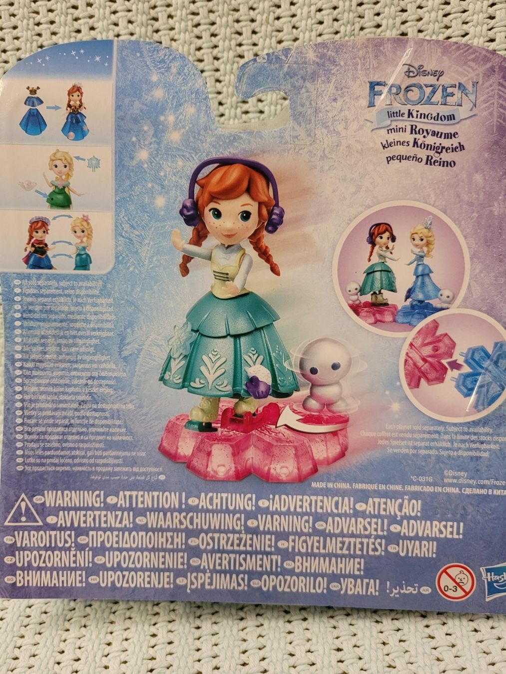 Disney Giocattoli: Frozen herzige Anna  Eislauf Spass Figur – Nuovo e nell'imballaggio originale da Windisch venduto da mku_gt55 2