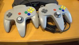 Nintendo 64 Konsole inkl. 2 Controller