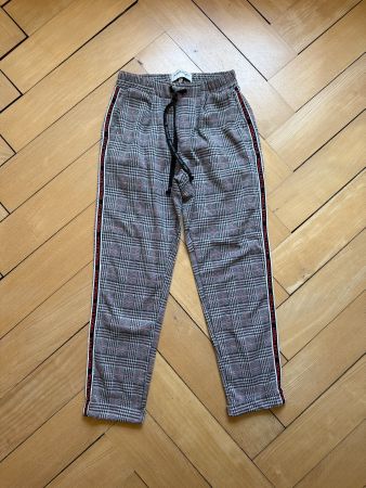 KENDALL + KYLIE - Hose schwarz-weiss kariert S