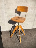 Girsberger, Original Industrie Stuhl, hoch & bequem