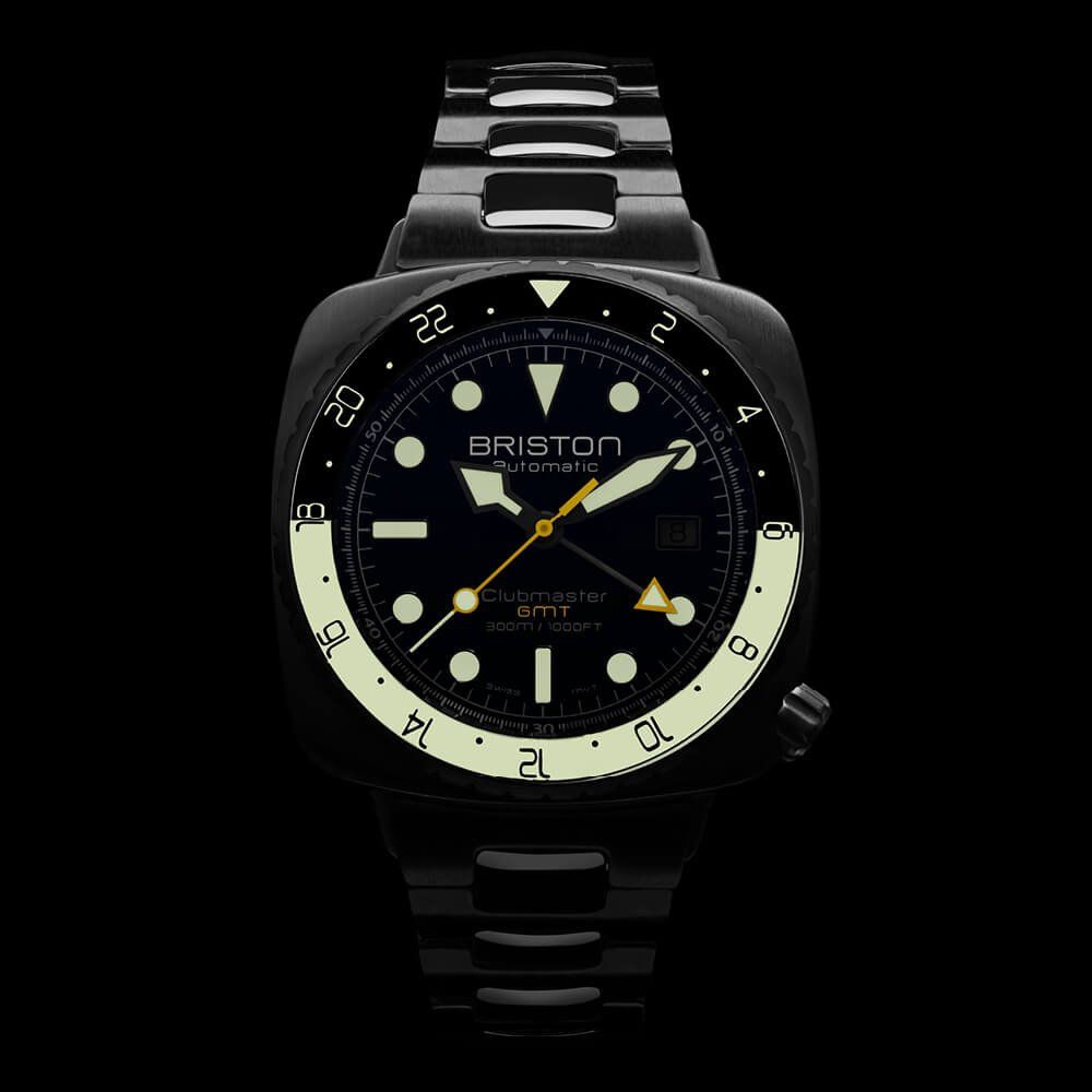 Orologi: Briston Clubmaster Diver Pro GMT 24844.S.GP – Nuovo e nell'imballaggio originale da Carouge GE venduto da Watchaser 2