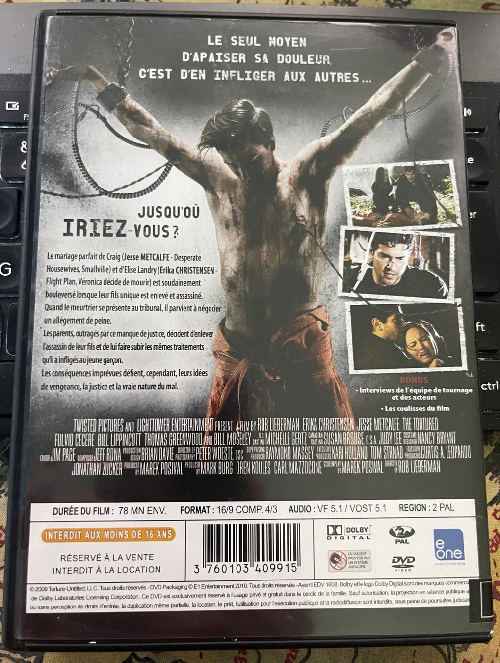 Tutti i DVDs: The Tortured (2010) - DVD – Usato da Semsales venduto da __Florian__ 2