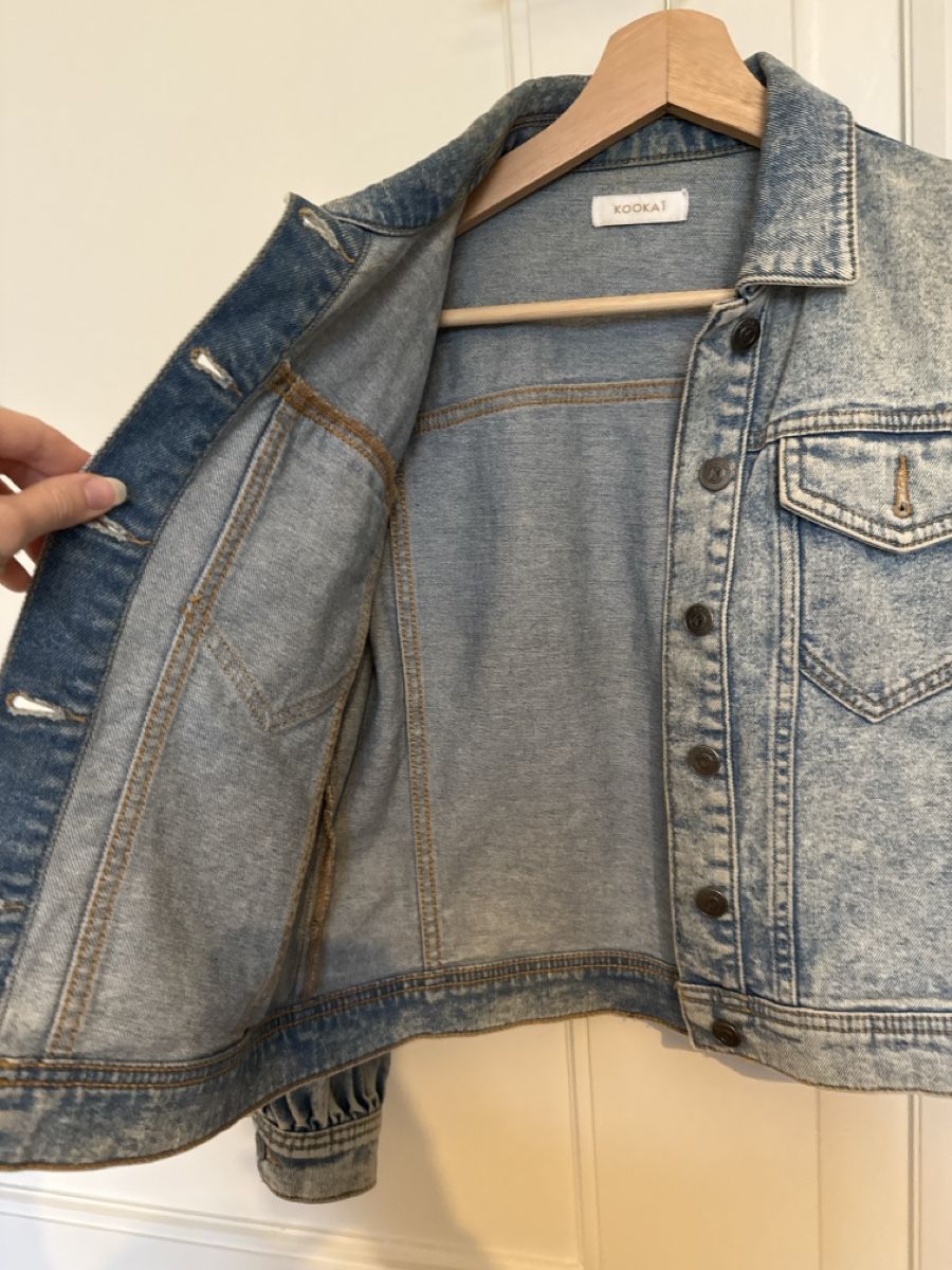 Kookai Giacche: Veste en jean KOOKAI – Nuovo (secondo la descrizione) da Genève venduto da cece22 3