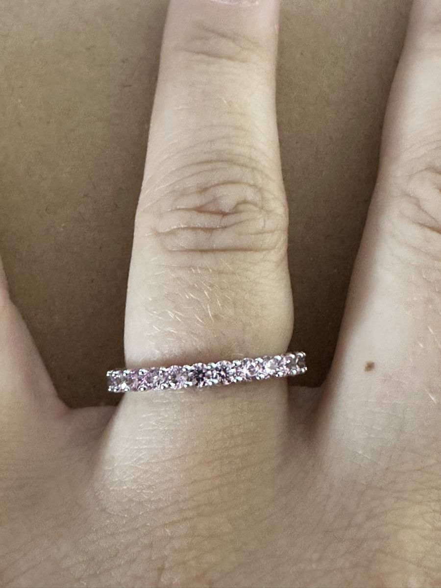 Swarovski Bagues: Swarovski Matrix Ring Pink 60 – D'occasion à Wettswil par sel_q655