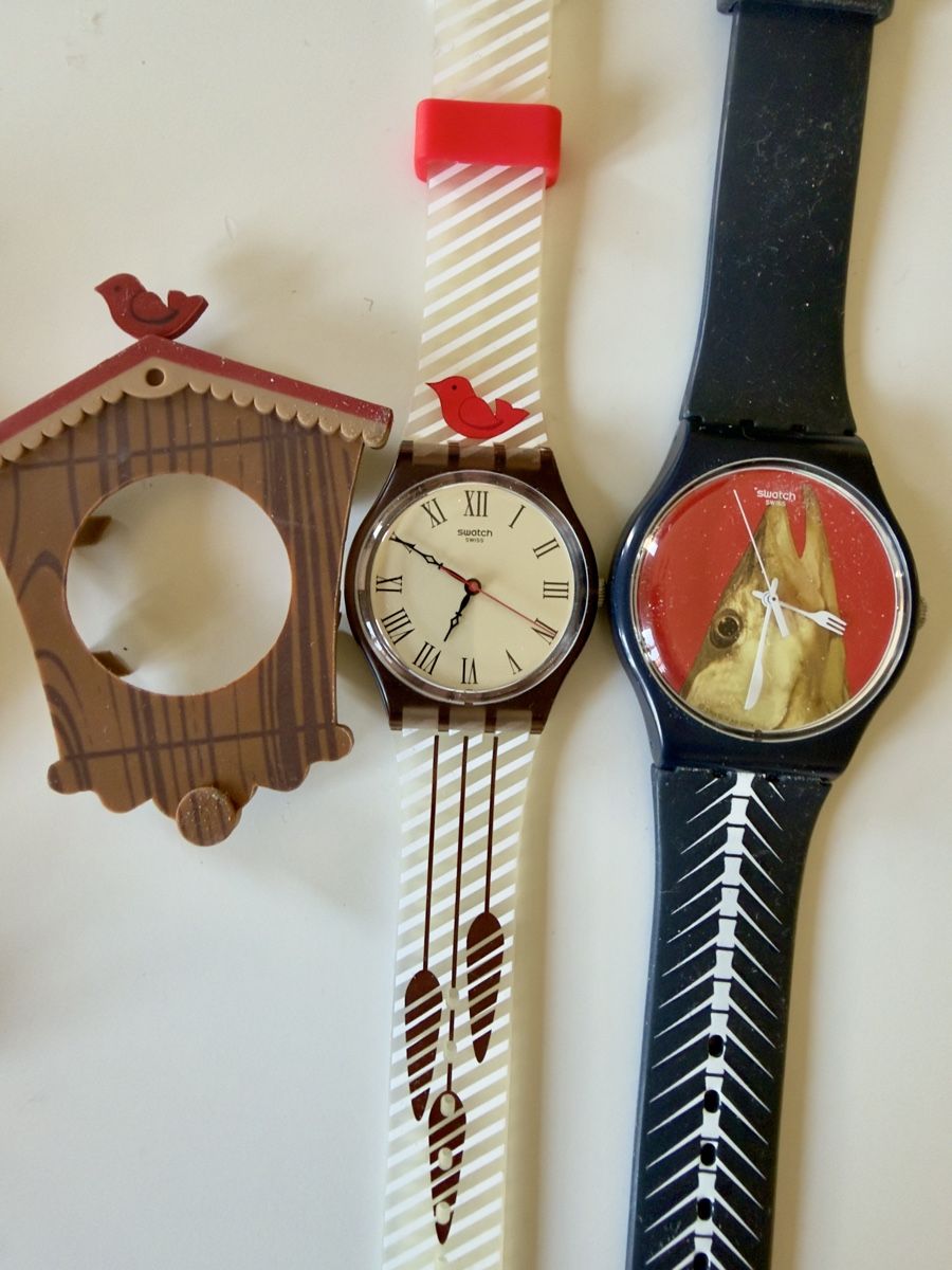 Swatch Uhren:  5 Swatch Watches – Gebraucht aus Biel/Bienne von tei_p779 5