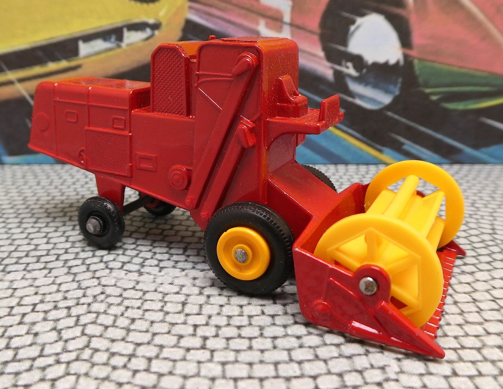 Matchbox Giocattoli: Matchbox Nr. 65 Claas Combine Harvester 1965 – Nuovo e nell'imballaggio originale da Zofingen venduto da Goldengolden 3