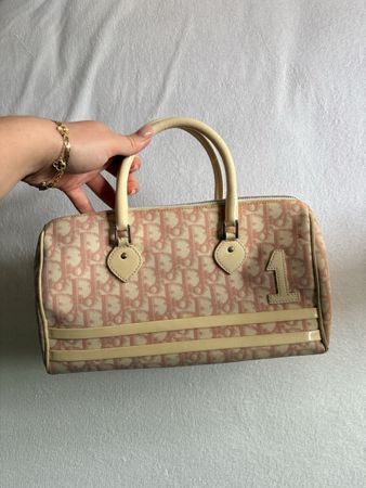 Sac à main Christian Dior rose