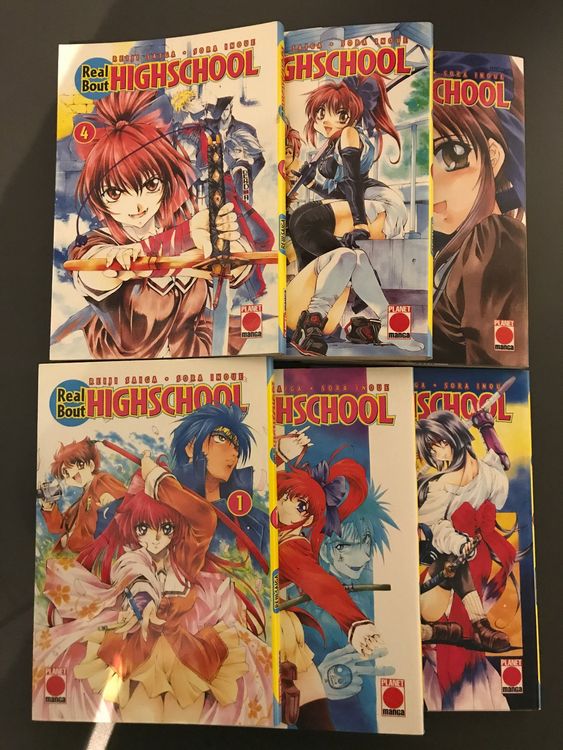 Fumetti: Manga Real Bout Highschool 1 - 6 deutsch Planet Manga – Nuovo (secondo la descrizione) da Widen venduto da Give5