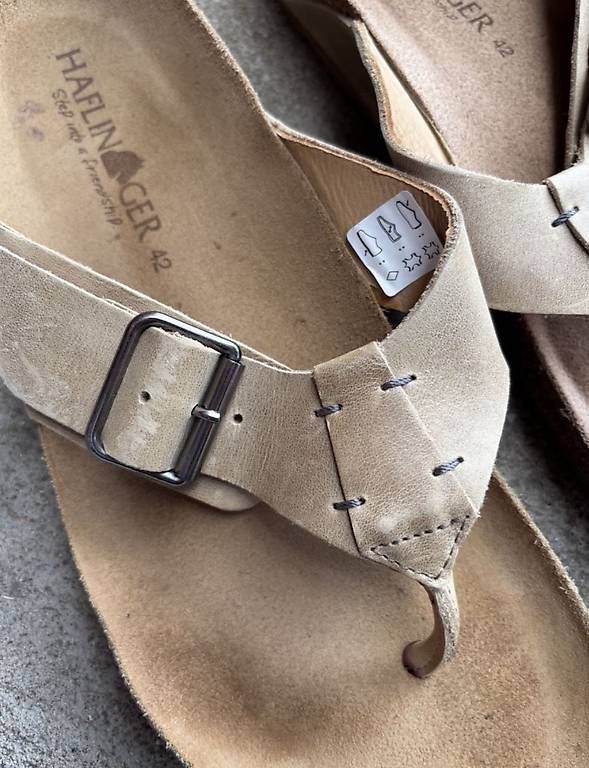 Scarpe da donna: Haflinger Sandalen Echtleder – Usato da Herisau venduto da Baum_91 1