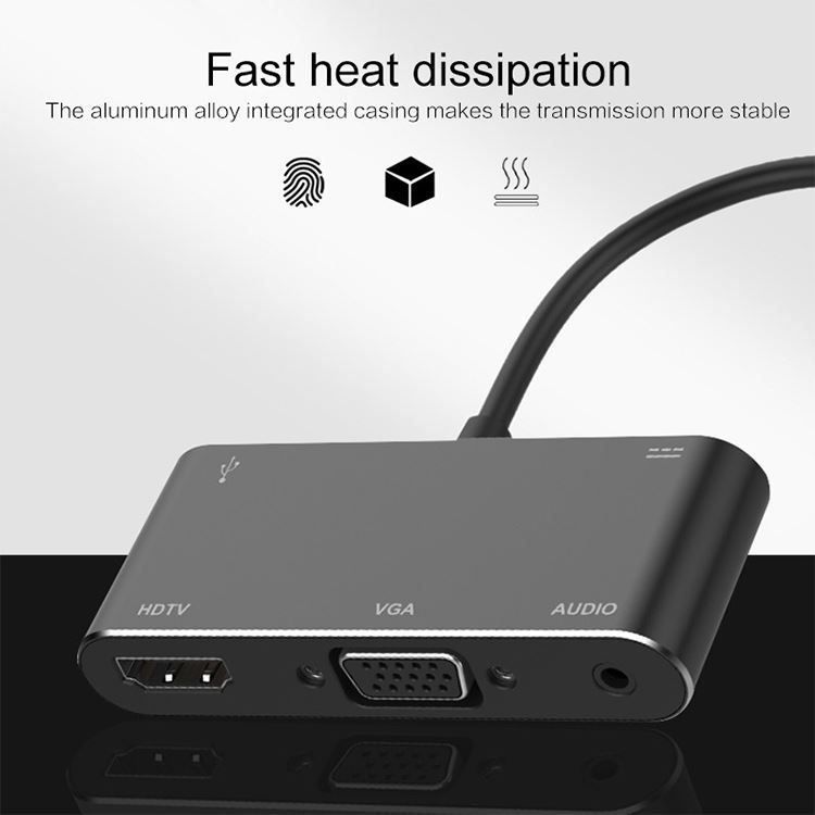 Unità & Adattatore: USB-C / Typ C zu HDMI / VGA / USB 3.0 / – Nuovo e nell'imballaggio originale da Aesch BL venduto da Elektronik_Laden 8
