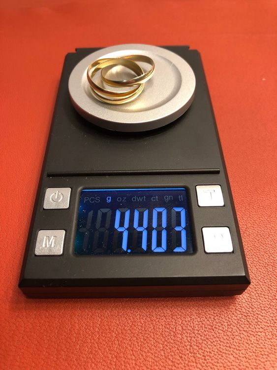 Anelli: Ring Triqueta aus 18 Karat tricolor Gold Au 750 – Usato da Bern venduto da bombich 9