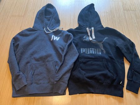 2 Kapuzenpullover/hoodie Männer grösse S